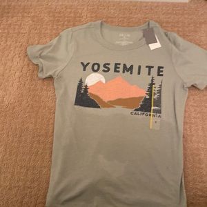 TARGET-NEW light green yosemite shirt